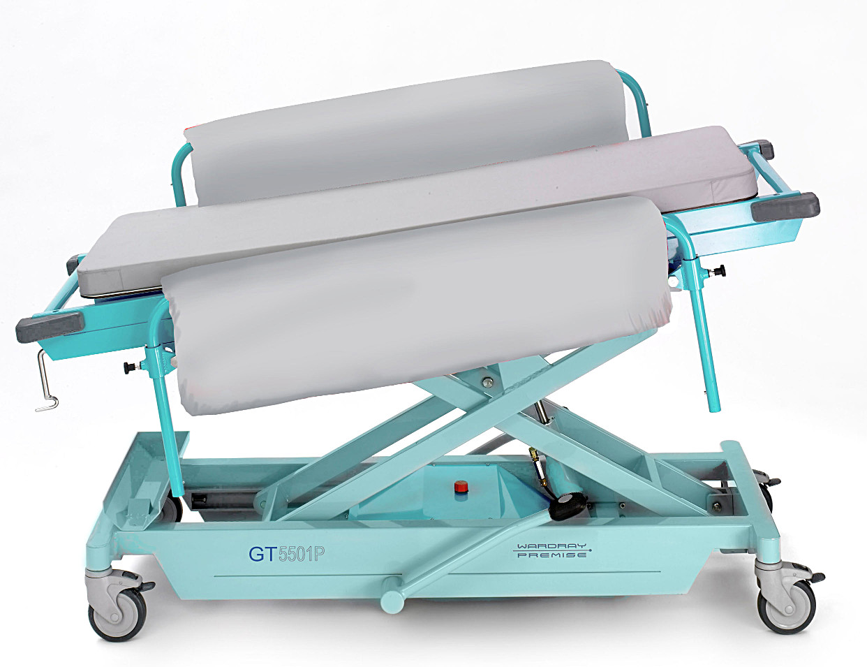 Picture 2 of Paediatric General Transport Trolley - Adjustable Height